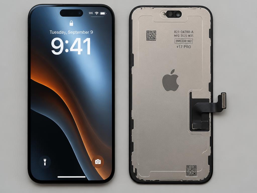 מסך iPhone 17 Pro